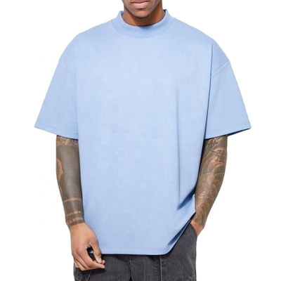 ซื้อ เสื้อ t หนัก ขายปลีก เสื้อ Jersey ผ้าขนาดใหญ่ เสื้อไหล่ 300 Gsm เสื้อเปล่า online manufacture