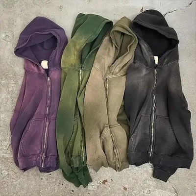 ซื้อ สนับสนุนการออกแบบกราฟิก ล้างสีม่วง ล้างกรด ลายแดด ลายเสื้อสวีท online manufacture