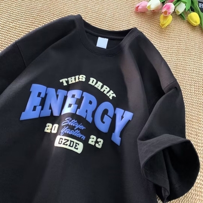 ซื้อ เสื้อยืดยูนิเซ็กซ์ พร้อมโลโก้ตามสั่ง สไตล์ถนน การออกแบบกราฟิกและผ้าที่หายใจได้ online manufacture
