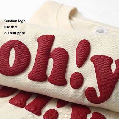 ซื้อ เสื้อยืดผู้ชายที่มีพิมพ์ 3D และโลโก้ตามสั่งในน้ําหนักหนัก 100% ผ้า棉 online manufacture