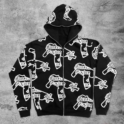 ซื้อ สีสัน Custom หน้าผู้ชาย Full Zip Up Hoodie ผ้าใบฝรั่งเศส Terry Blanks ทั่วไป online manufacture