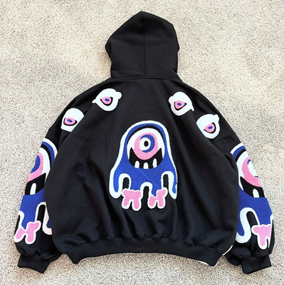 ซื้อ ชินีลลี่ แพทช์ หนา Hoodie เสื้อยืดน้ําหนัก เสื้อยืด Sweatshirts ผ้าขนหนูขนาดใหญ่ Hoodies ชินีลลี่ แต่งสําหรับผู้ชาย online manufacture