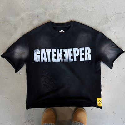 ซื้อ เสื้อยืดคอแบบจําลอง เสื้อยืดตัดและเย็บ เสื้อยืดขนาดใหญ่ เสื้อยืด 300 Gsm เสื้อยืดตัดชาย เสื้อถนนพิมพ์ online manufacture
