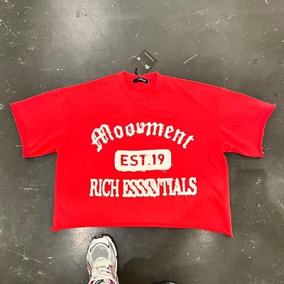 เสื้อยืดผ้าใบ 100% แพทช์ แพทช์ แพทช์ผ้าใบ สําหรับผู้ชาย
