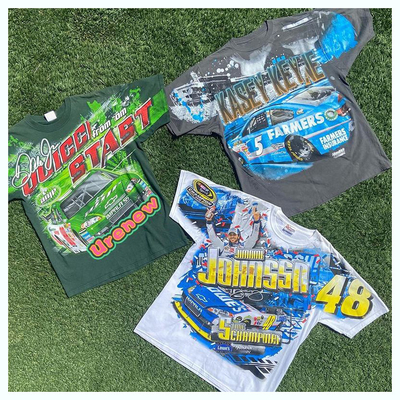 สนับสนุนโลโก้ที่กําหนดเอง เสื้อยืดล้างน้ําหอม 100% สําหรับคนรักสตรีทวอเรอร์