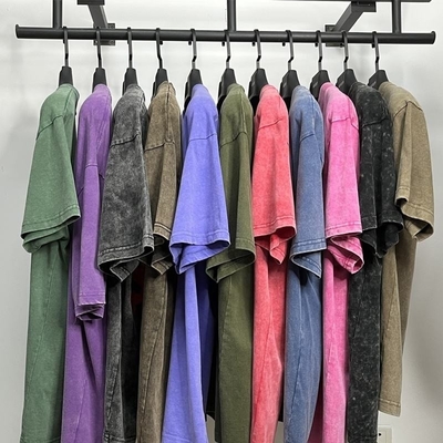 เสื้อยืดวินเทจ 100% ผ้าใบยูนิเซ็กซ์ กระดุมกระดุม เสื้อยืดขนาดใหญ่ที่มีโลโก้ตามสั่ง