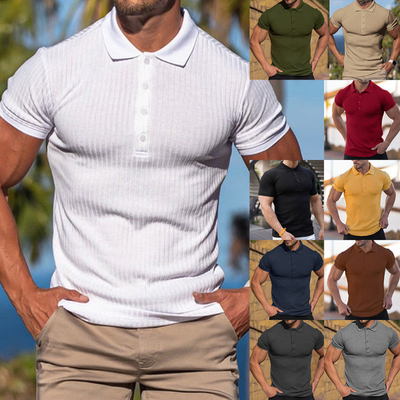 เสื้อโปโลกีฬาฤดูร้อนสําหรับผู้ชายแบบกําหนดเอง
