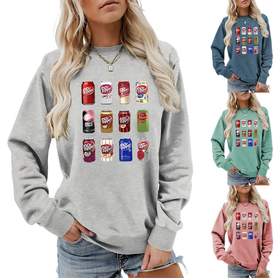 Custom Y2k Graphic Design Printed Fun Crewneck Hoodie สําหรับผู้หญิง S-6XL หรือขนาดตามสั่ง