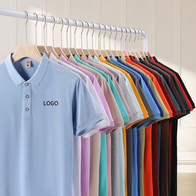 เสื้อยืดโปโลยูนิเซ็กซ์ 100% แพลเลสเตอร์พูลีเซ็กซ์