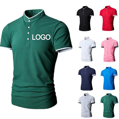 เสื้อโปโลพอลีเอสเตอร์พาวตันที่กําหนดเอง สําหรับชีวิตประจําวัน