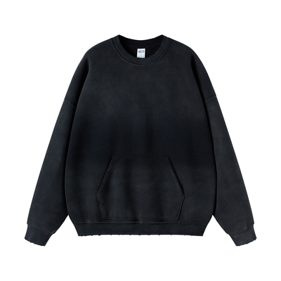 360 กรัม สเปรย์ สีเรียบ สีชาย สีดํา สวมเสื้อสวีทคิวเนค