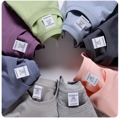 100 เสื้อยืดผ้าใบผ้าใบ แมคติ้ง เนื้อผ้า 250 กรัม น้ําหนักหนัก 100%