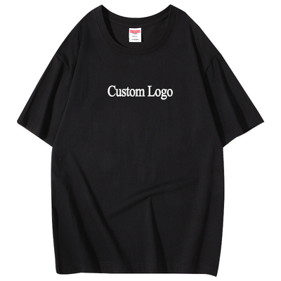 เสื้อยืดผ้าหอมหนัก 260 กรัม เสื้อยืดสัญลักษณ์ส่วนตัว วิธีผสมคอกลมอ่อน